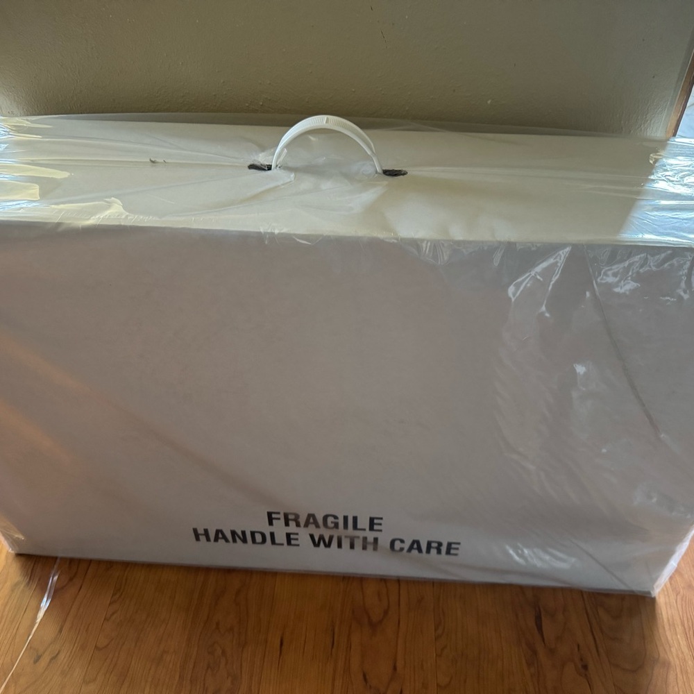 Plunging tank ball gown, wedding dress size 14